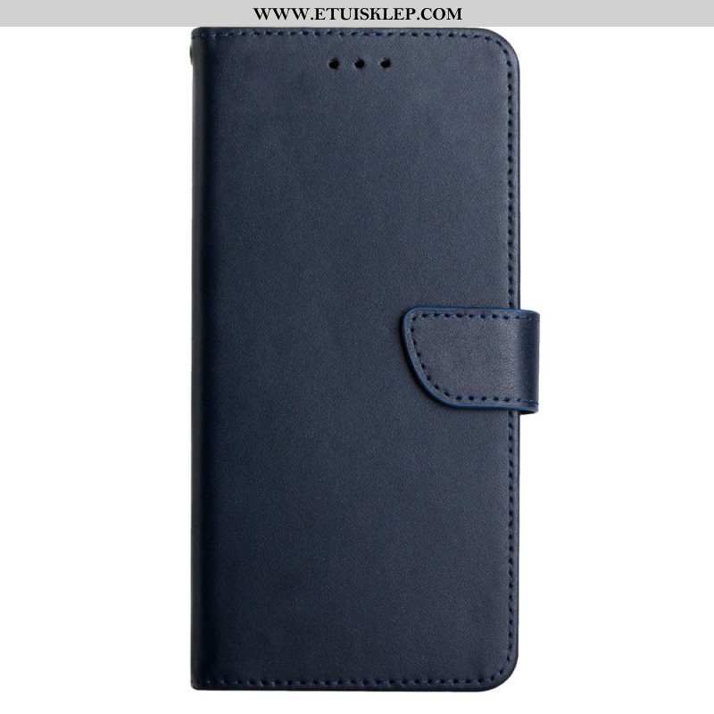 Etui Folio do Samsung Galaxy M13 Prawdziwa Skóra Nappa